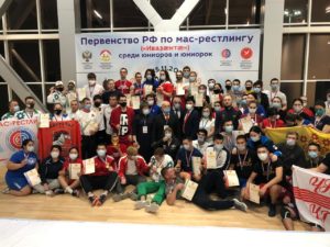 Первенство России по мас-рестлингу среди юниоров и юниорок